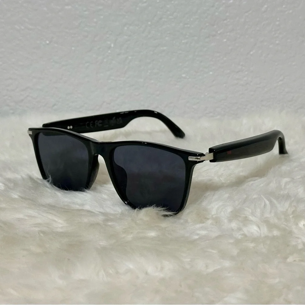 Smart Sunglasses Wireless 5.3 Multifunctional Sunglasses Glasses, BLACK